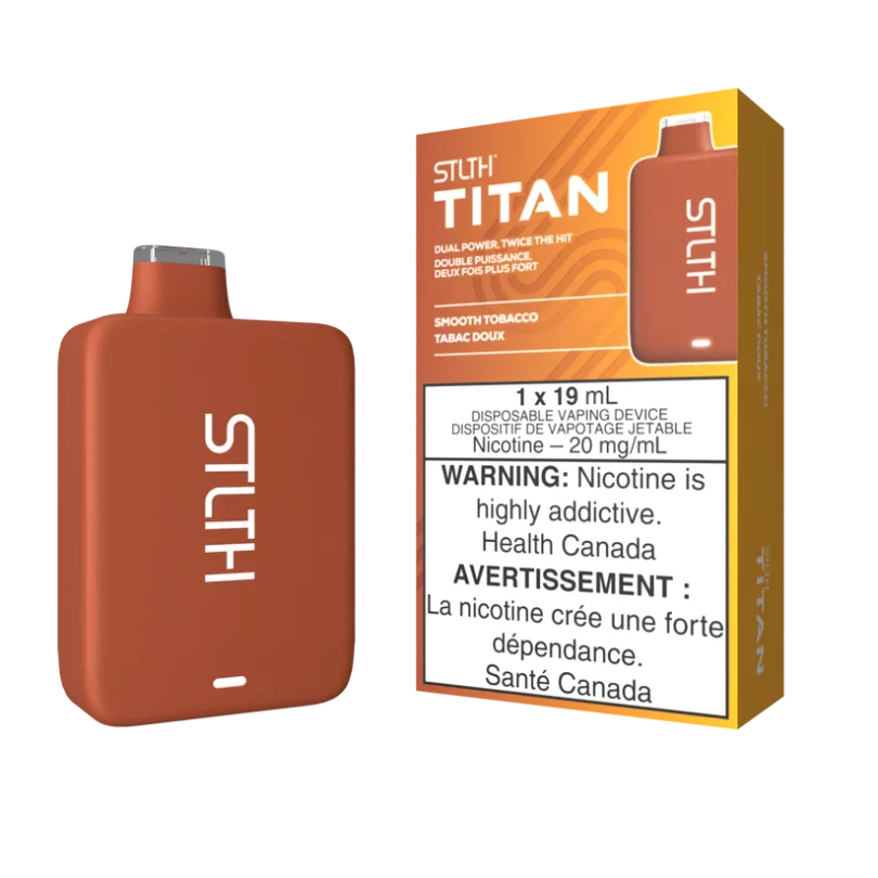 stlth titan vape smooth tobacco