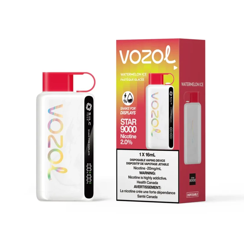 vozol 9000 vape watermelon ice